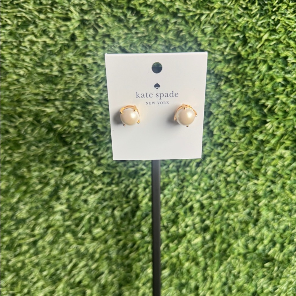 Kate Spade Pearl Gumdrop Studs - Picture 3 of 3